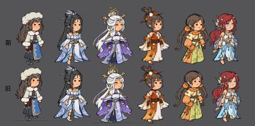 不定期图透~ 新老脸型对比（8月18日）