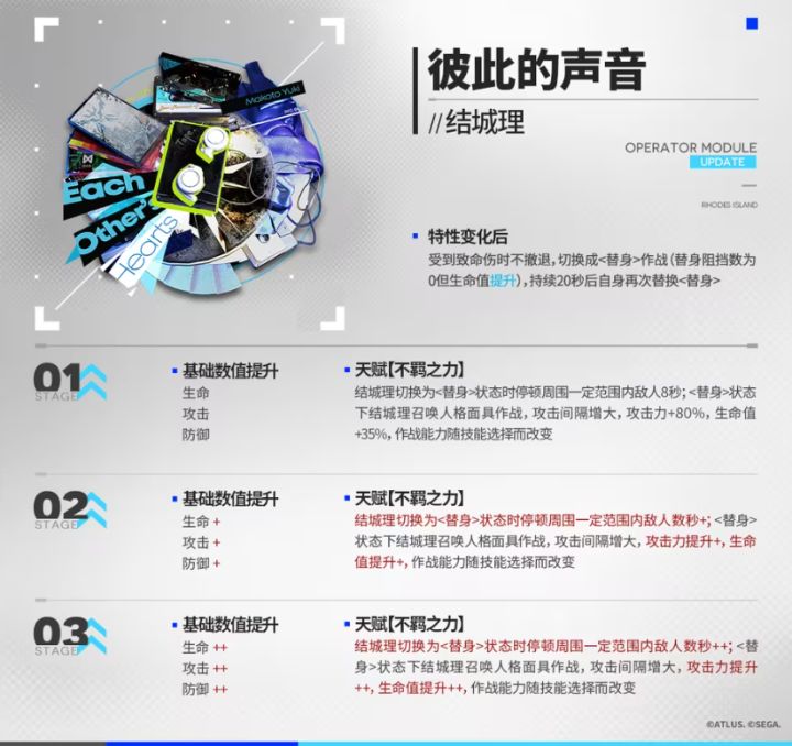 明日方舟9月模组一览，感觉拉了截图