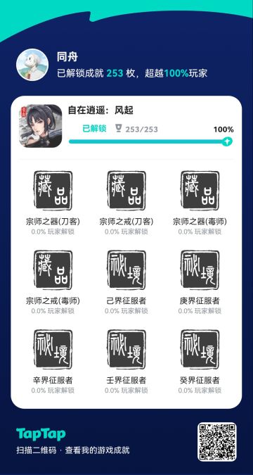全成就达成些许心得