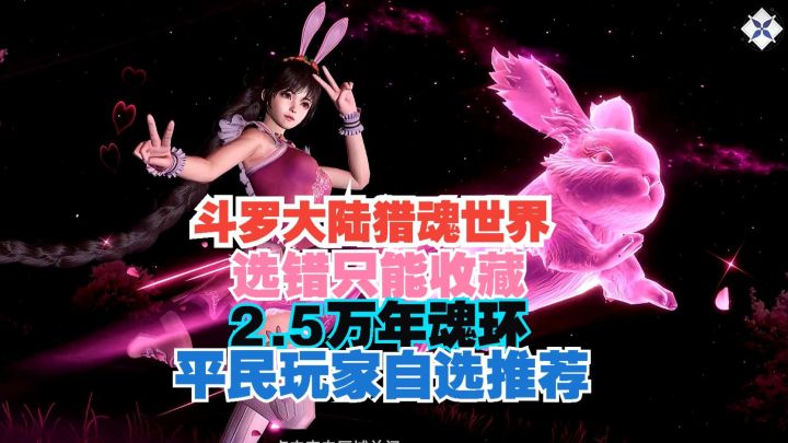 斗罗大陆猎魂世界 选错只能收藏! 2.5万年魂环 平民玩家自选推荐截图