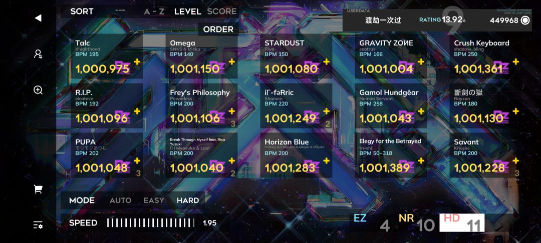11,11+难度制霸 2