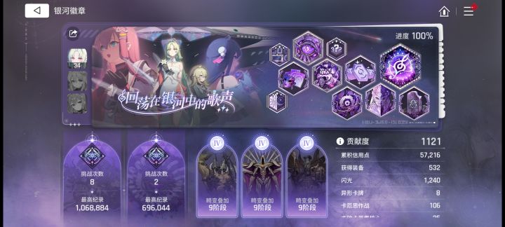 完成收集,我不想看耄耋呀截图