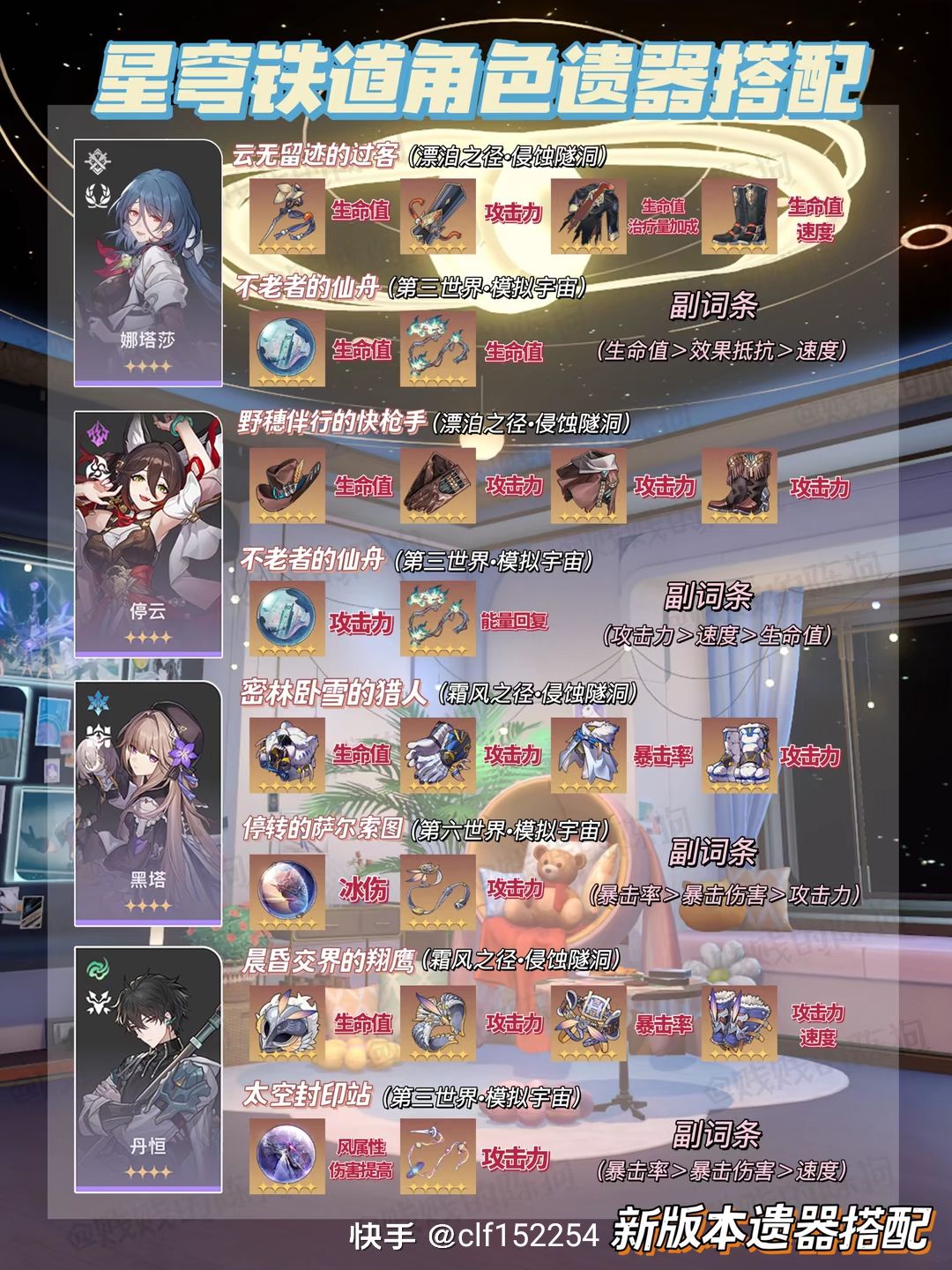 崩铁2.2新版本人物培养 5