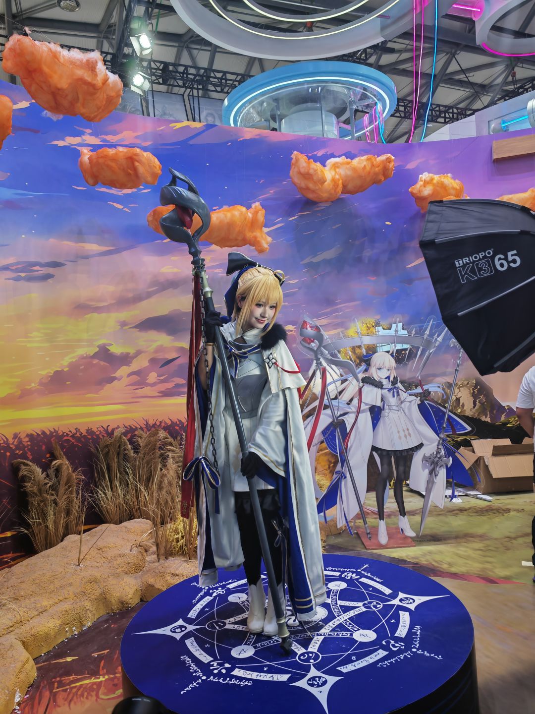 chinajoy2024 -FGO展台返图-水妃摩根cos 6