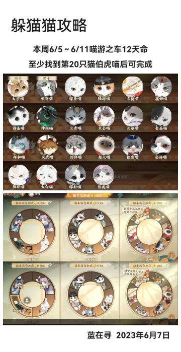 【躲猫猫攻略】
