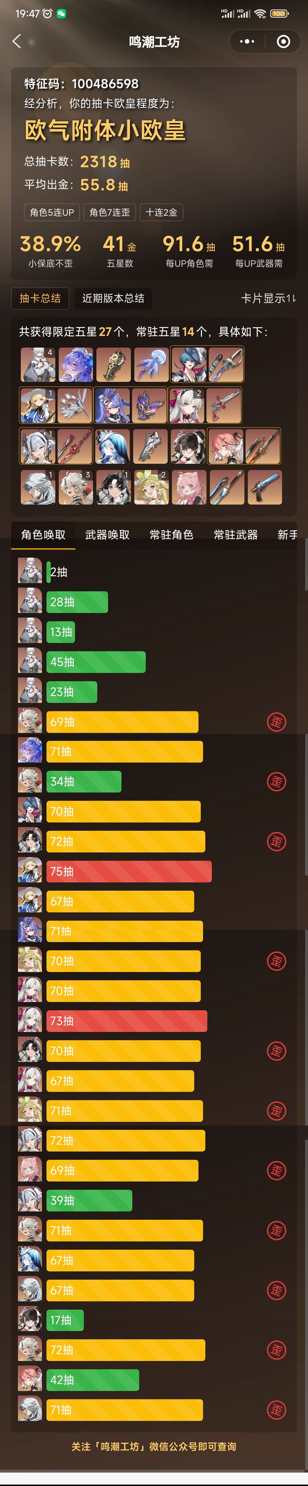 真有触底反弹,250抽6+1!!! 2