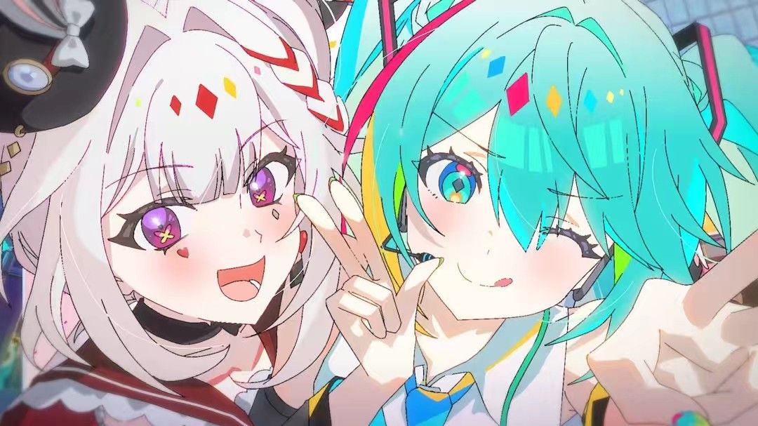 崩铁牌面!再次联动初音 2