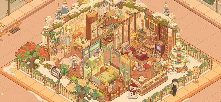 冬日雪景装修截图