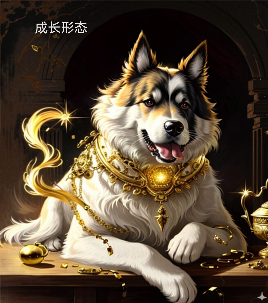《坐骑设计》狗头吞金兽 2
