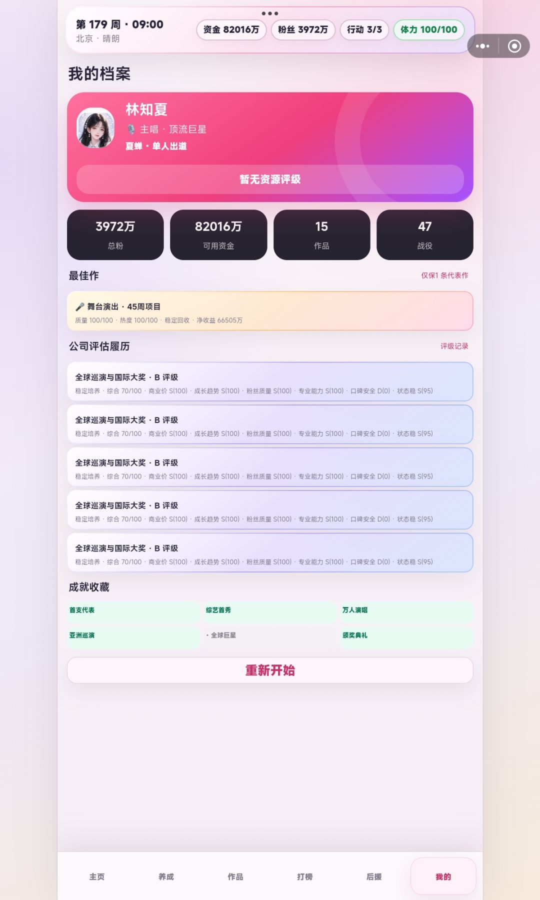 能力刷满 2
