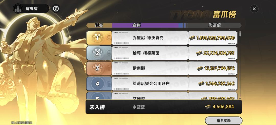 这榜一是玩家吗? 1