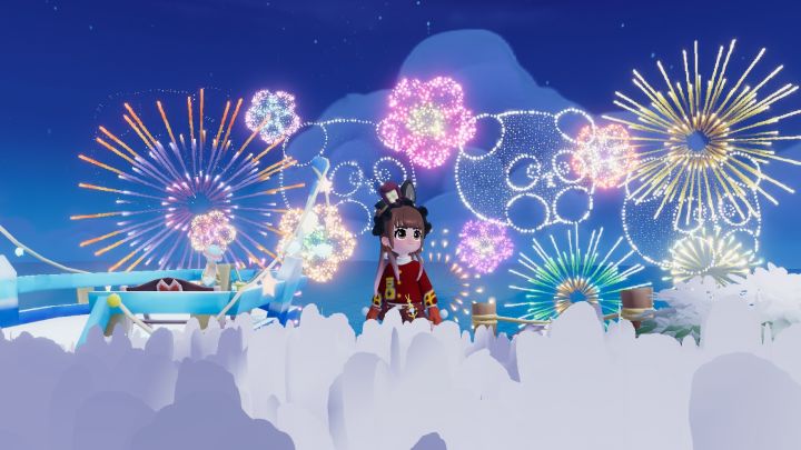 烟花截图