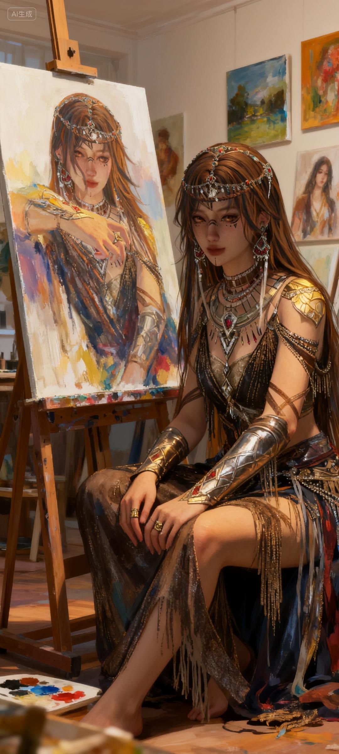 猎人小姐自画像 1
