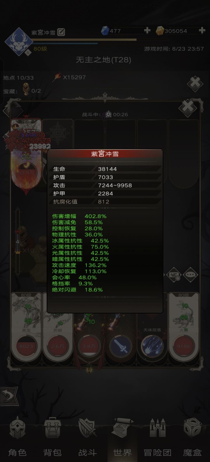 看看各位大佬的面板截图