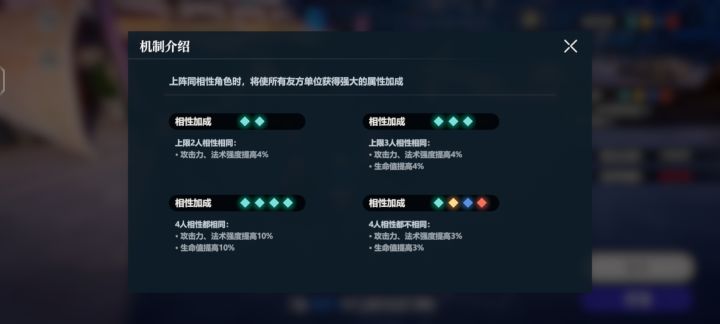 凑队属性截图