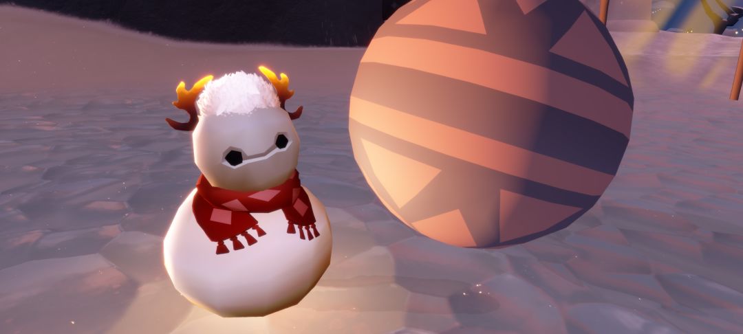 这雪人带个皮帽子笑死我了 1