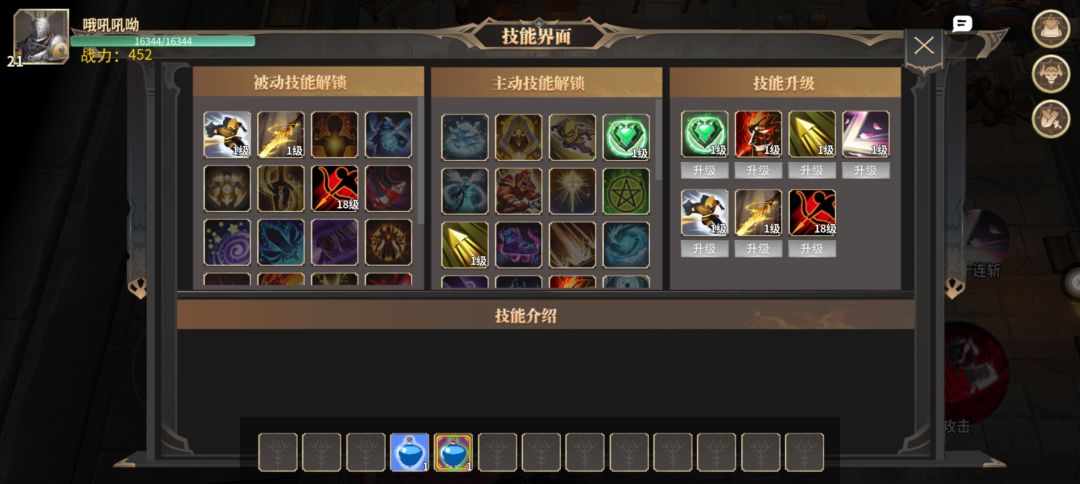 技能升级没用 2