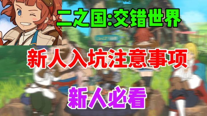 【二之国:交错世界】新人入坑攻略⚡注意事项,新人必看截图