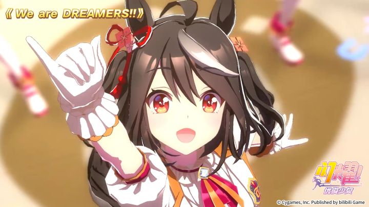 《闪耀!优俊少女》优胜演出动画《We are DREAMERS!!》截图