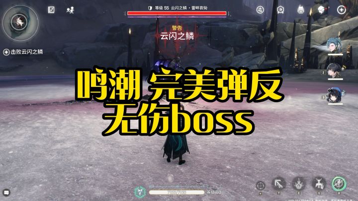 2分钟0伤55boss云闪,完美弹反闪避截图