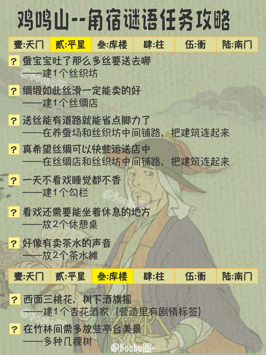 鸡鸣山角宿各种谜语通关攻略一览合集✅ 2