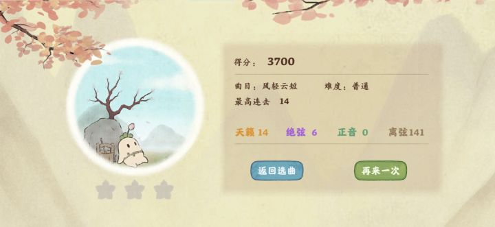 亲测弹琴随机奖励。截图