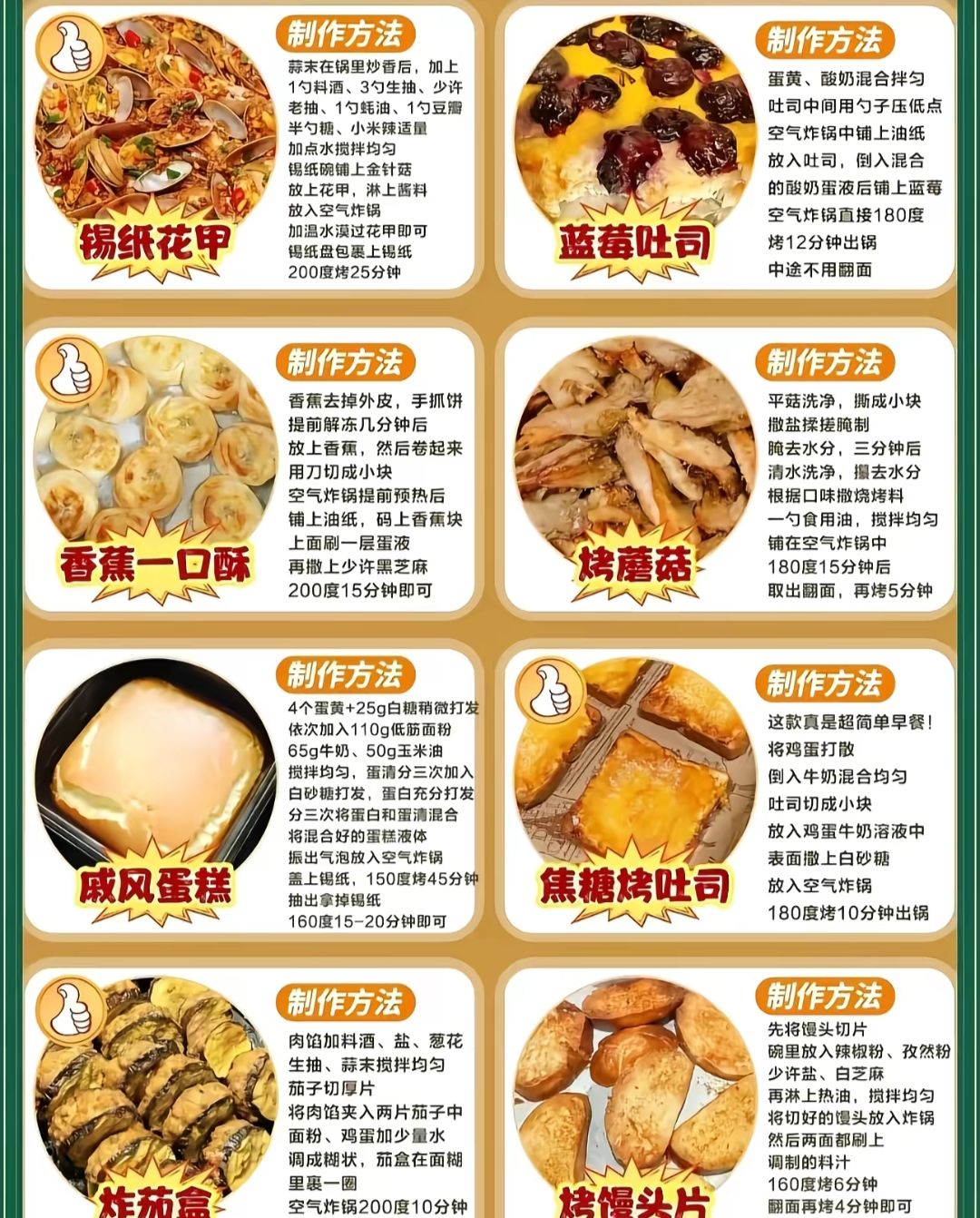 🌟青年大学习|空气炸锅食谱大全🌟 3