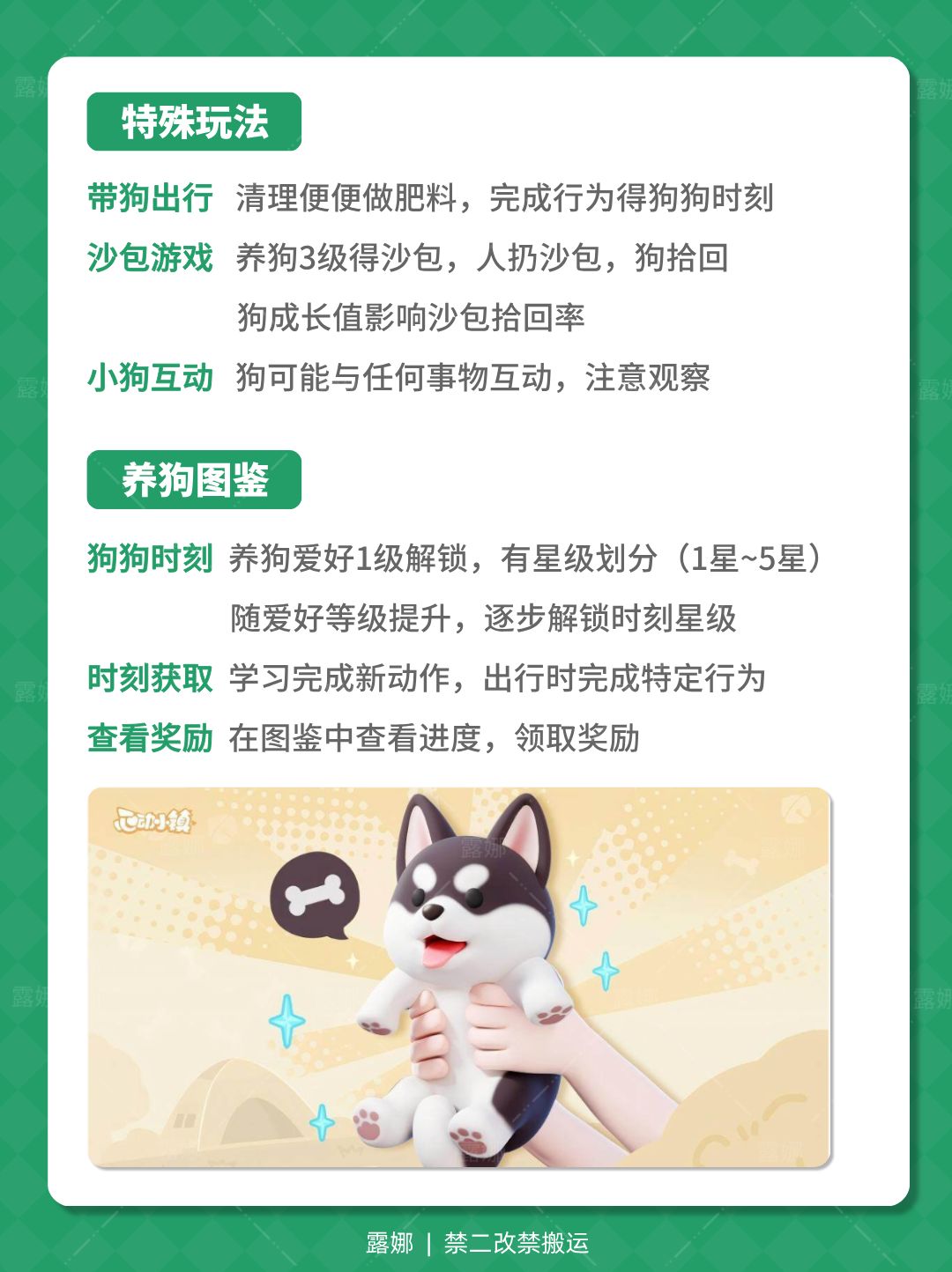 心动小镇 养狗攻略须知,后续开放更多 狗狗 3