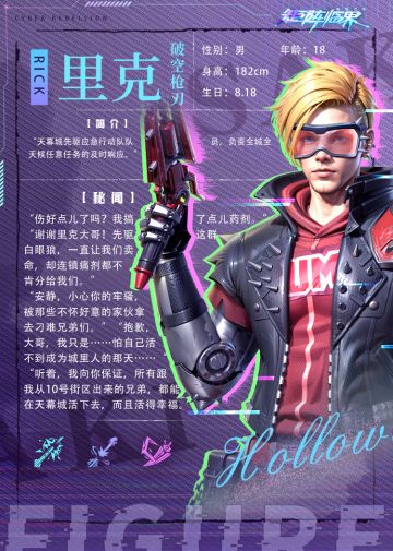 【矩阵资料库】战员档案：里克·破空枪刃&里克·天城警卫