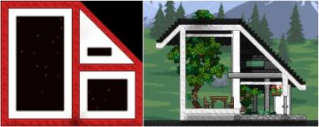 ［Terraria 建筑］Type 03 窗（外）