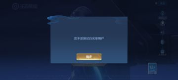 申请王者荣耀体验服白名单