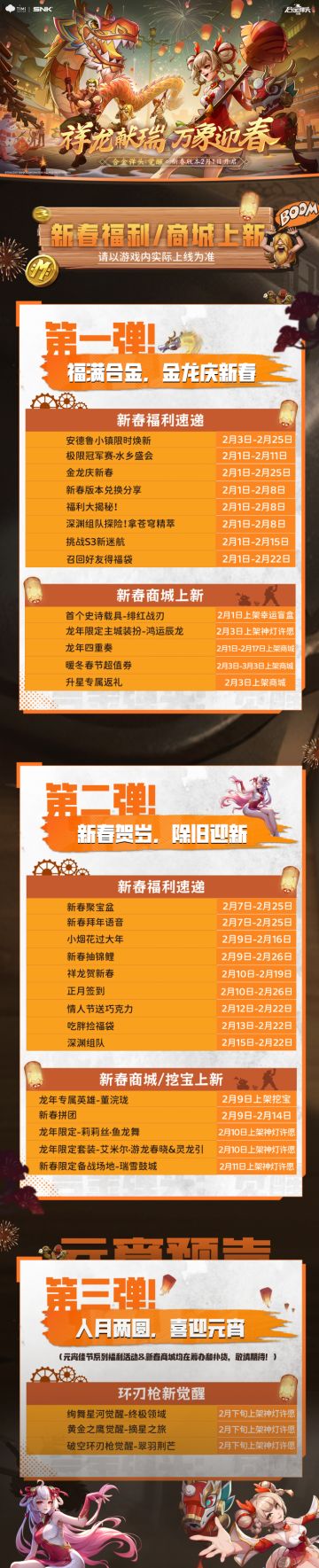 合金福利月 | “福”满合金！合金新春福利月开启，新春商场上新