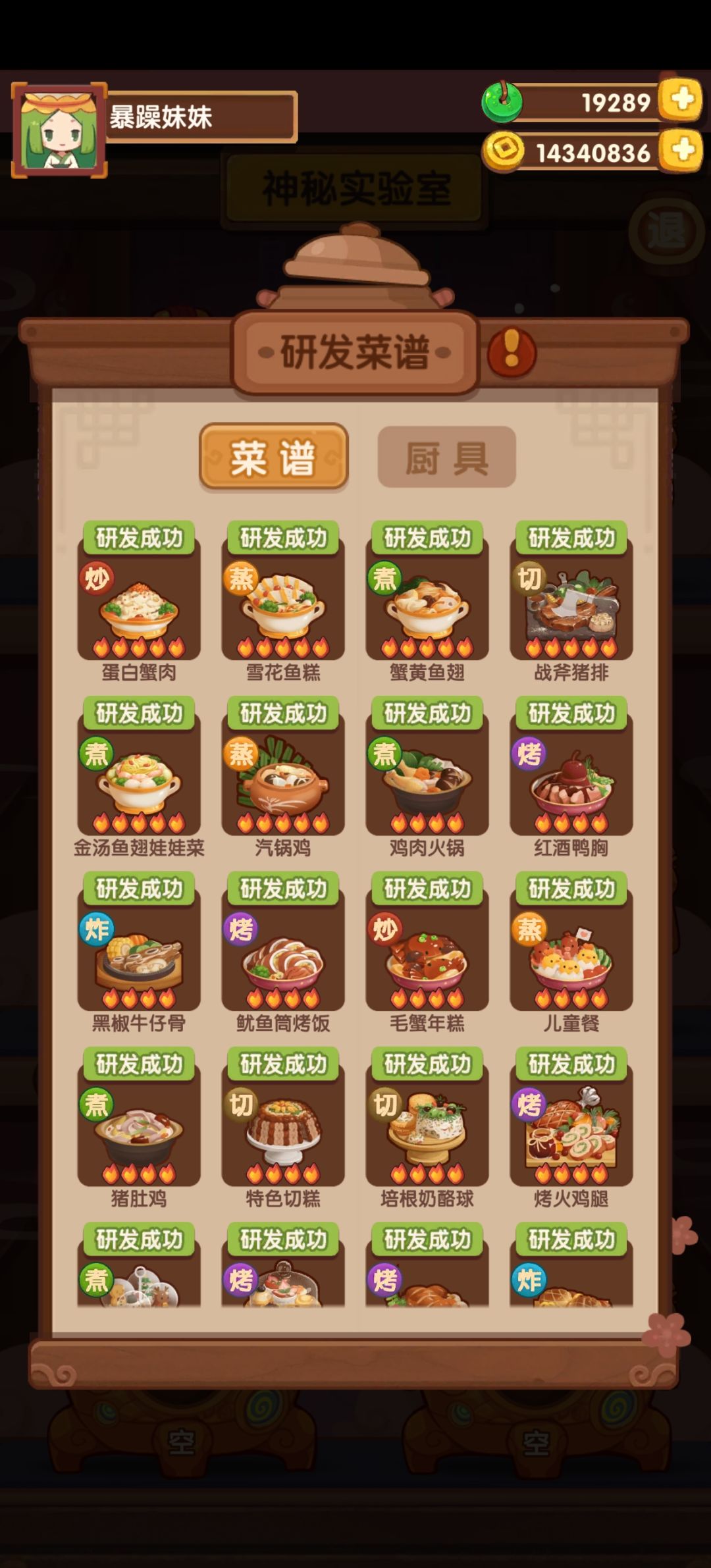 菜品研发毕业啦 1