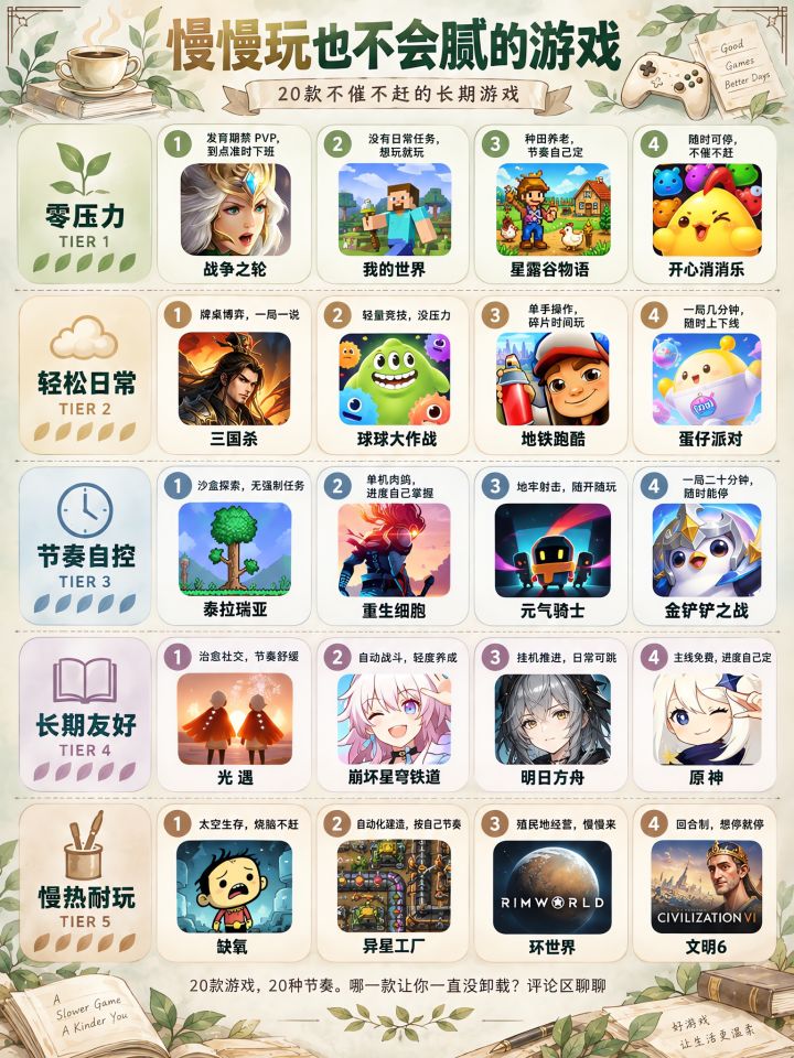 别被安利骗了！锐评慢慢玩也不会腻的游戏截图