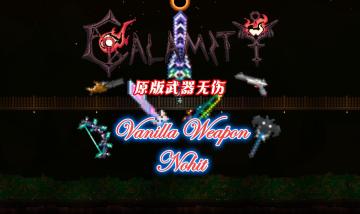 灾厄mod 原版武器 大师死亡全boss无伤Nohit