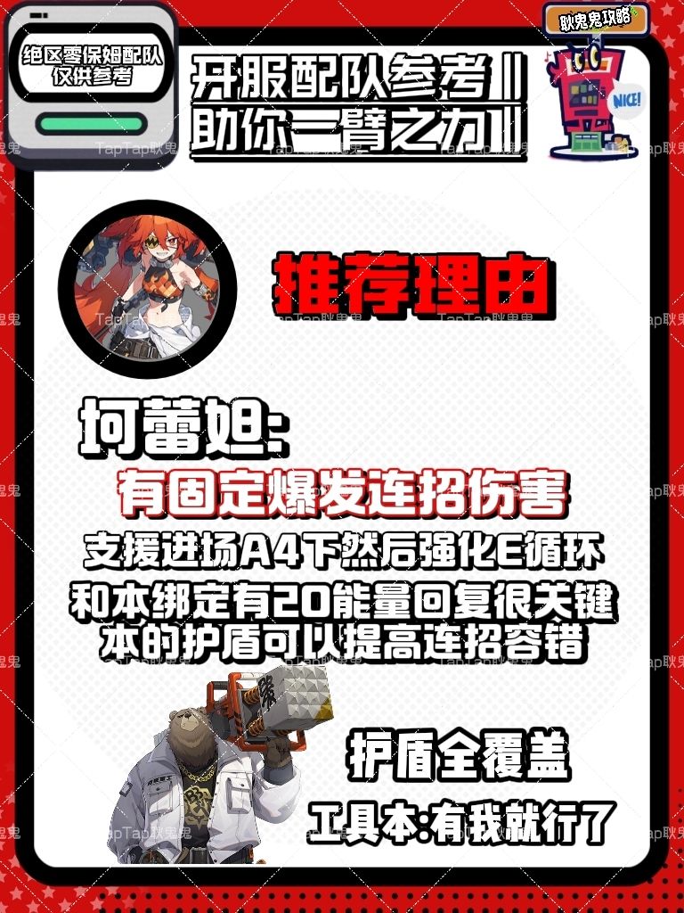 【1.0攻略征集】坷雷妲开服配队推荐攻略 3