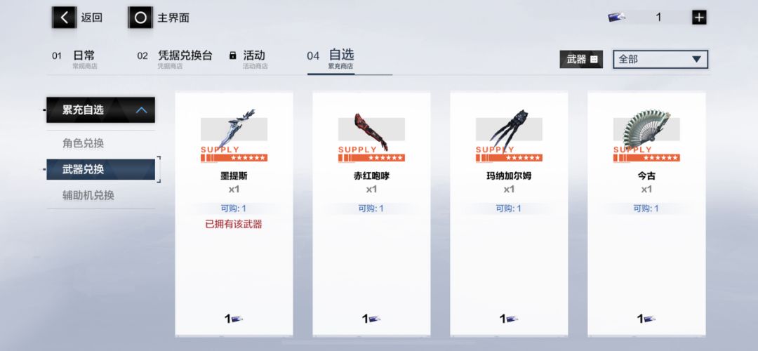 新人物池结束之后这个商店会刷新吗? 1