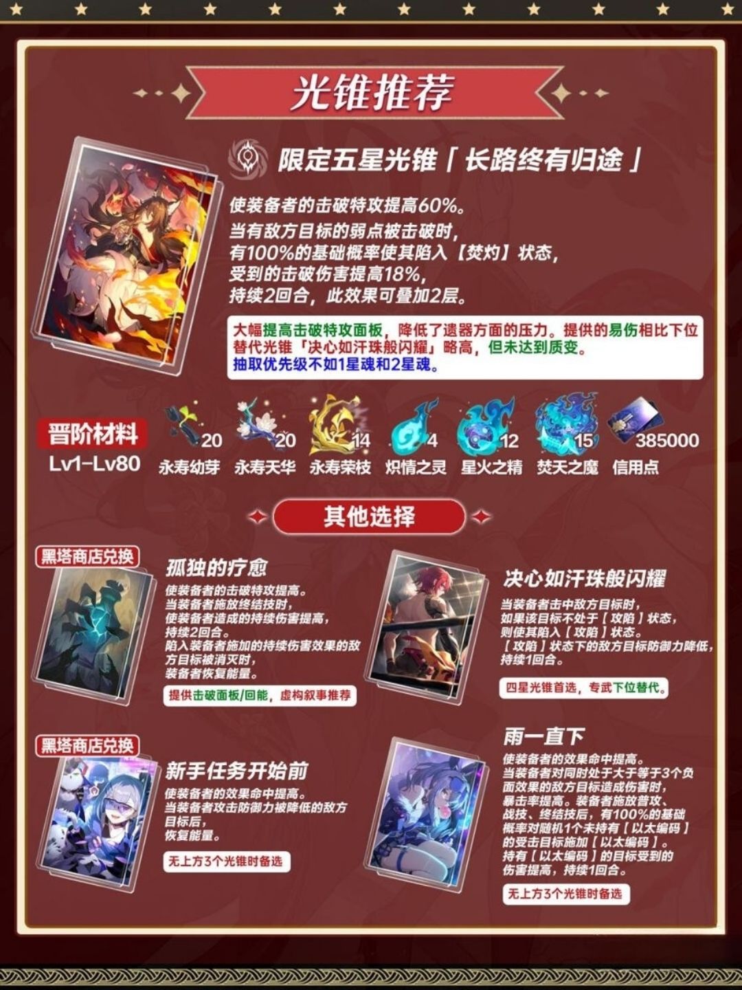 【V2.7攻略】忘归人攻略遗器光锥/配队/星魂 2