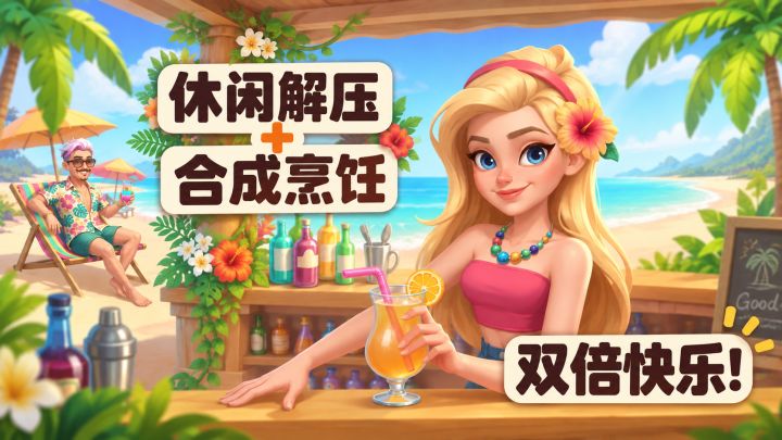 休闲解压 + 合成烹饪!制作组在线宠玩家!这合成手游有点意思!截图