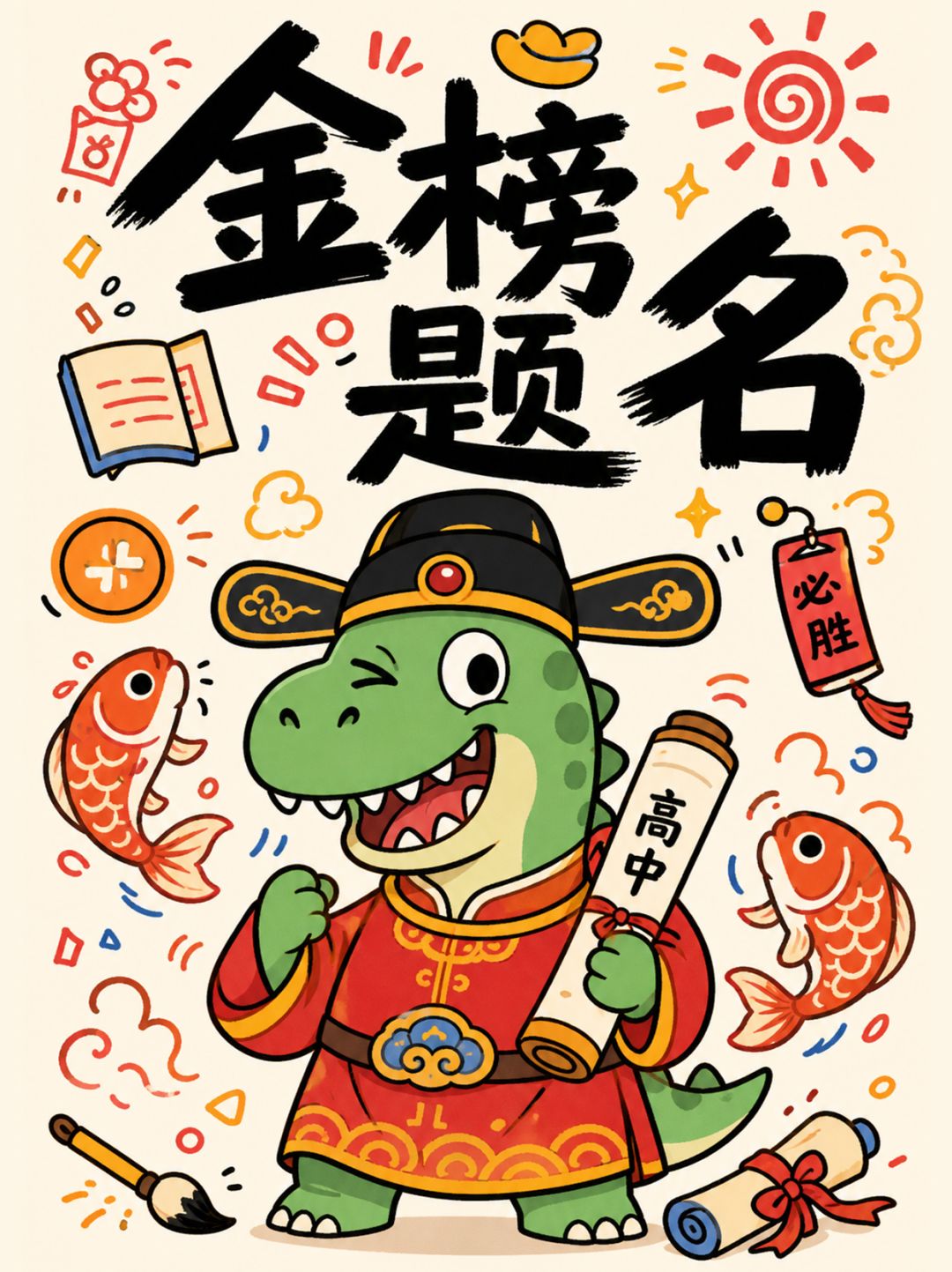龙岛异兽来助阵｜祝高考学子buff 叠满✨ 2