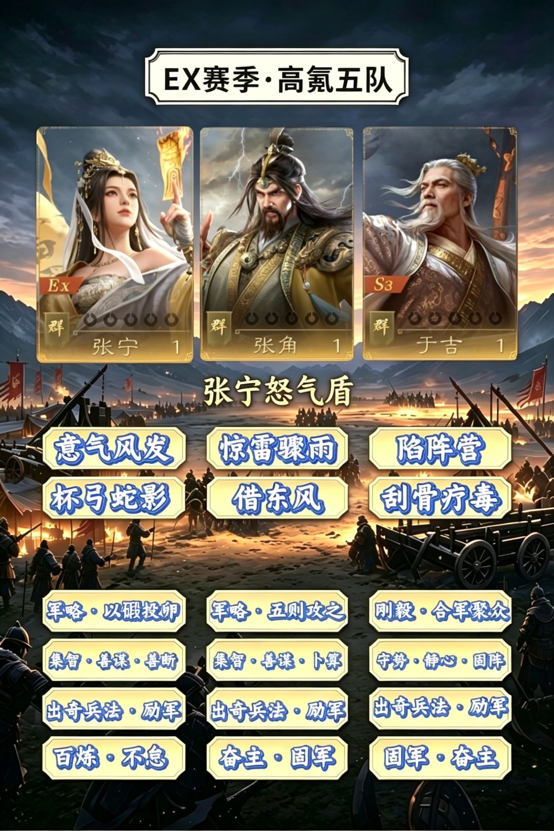 九牧之野·EX赛季:高氪五队共存!一图流 3