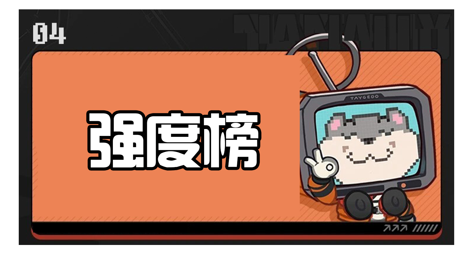 强度榜截图