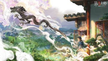 蘸春风，点龙眸，一笔青绿画新候。春分遇到龙抬头，愿与访客们同享好兆头～
#第五人格24节气 #春分#第五人格