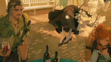 我与《重返未来：1999》游戏人物维尔汀的同人文创作