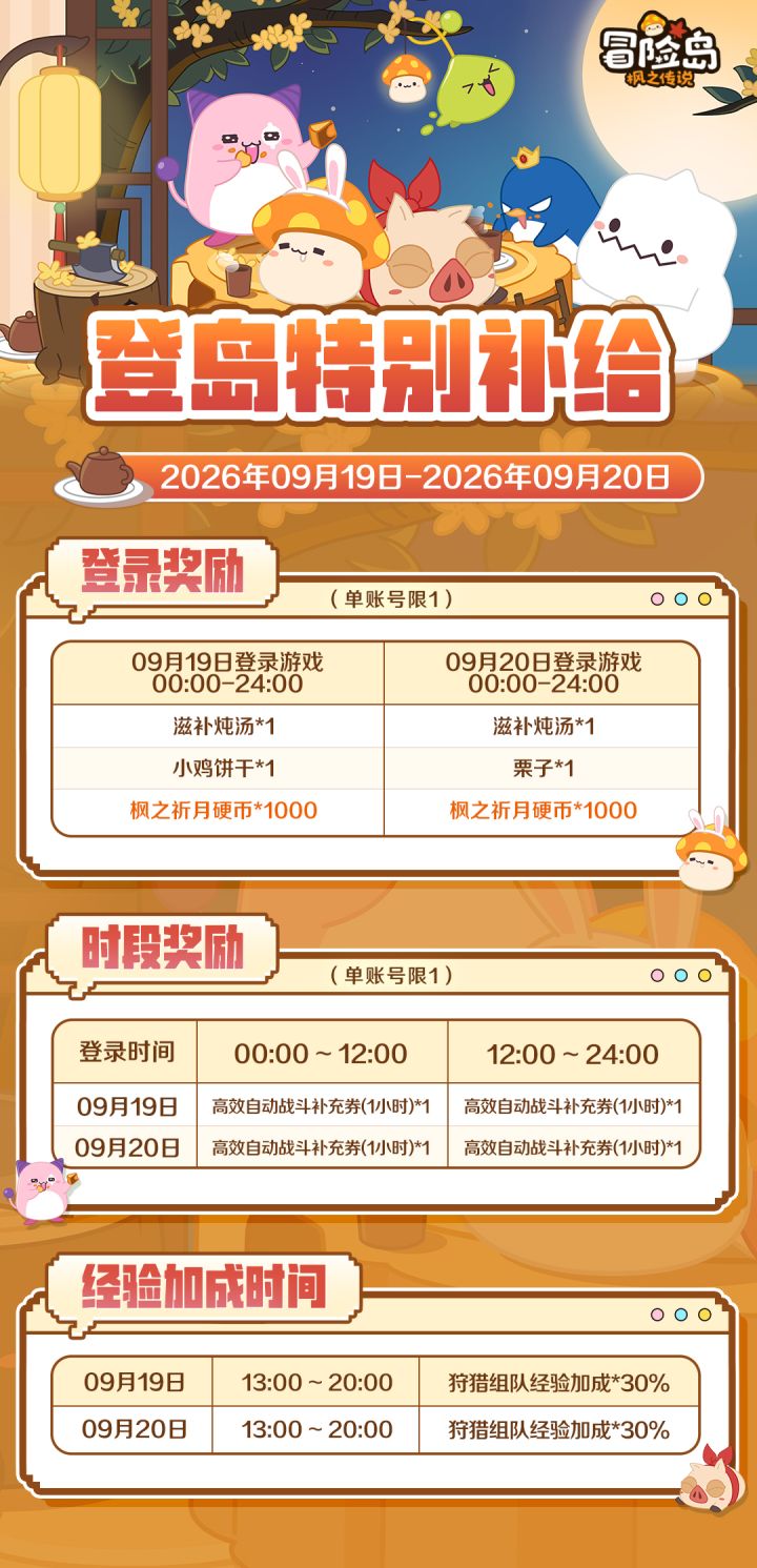 周末补给 | 9月19日-9月20日特别补给截图