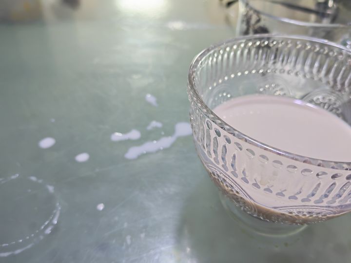 笨蛋搞了好久才弄出来一杯。截图
