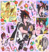 过塑手账丨兄弟爆一下