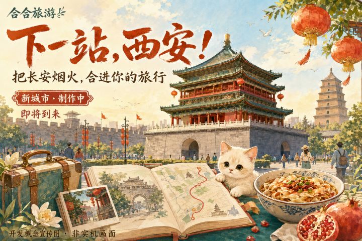 下一站,西安!这次,把长安烟火合进旅行里【制作中】截图