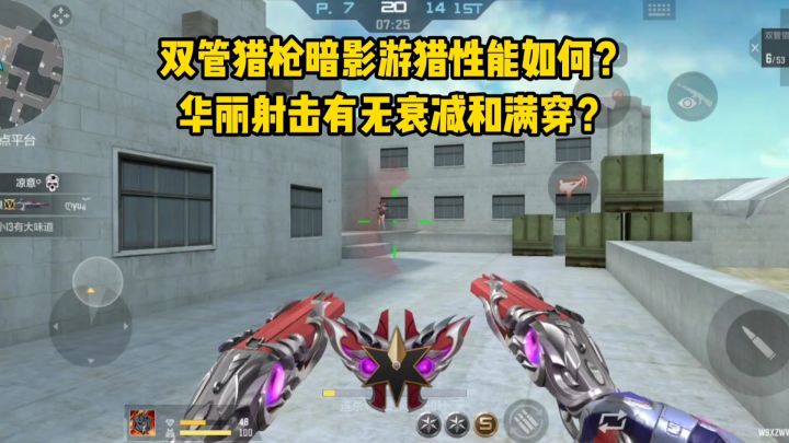 双管猎枪暗影游猎性能如何?华丽射击有无衰减和满穿?截图