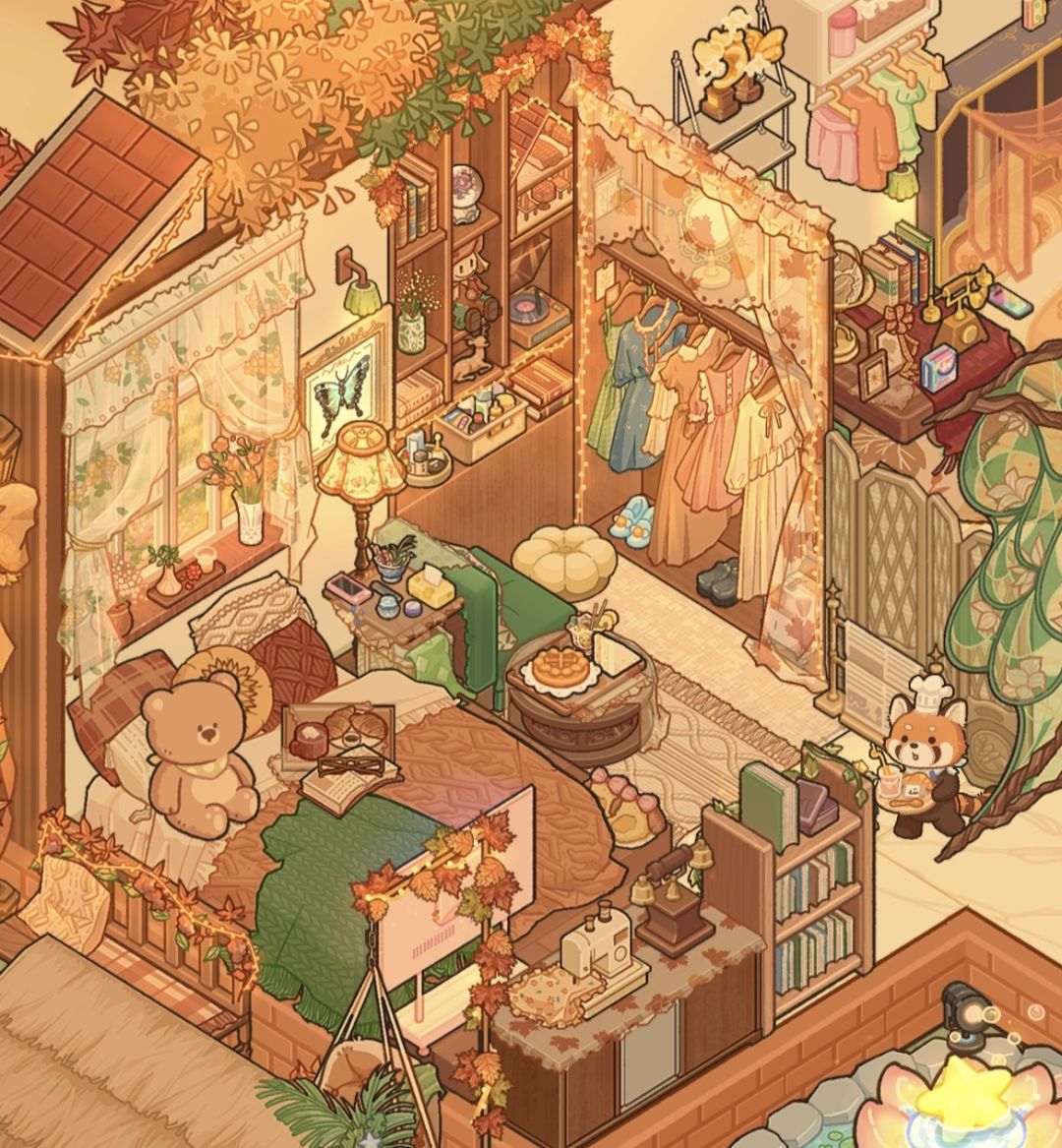 卧室一景 1